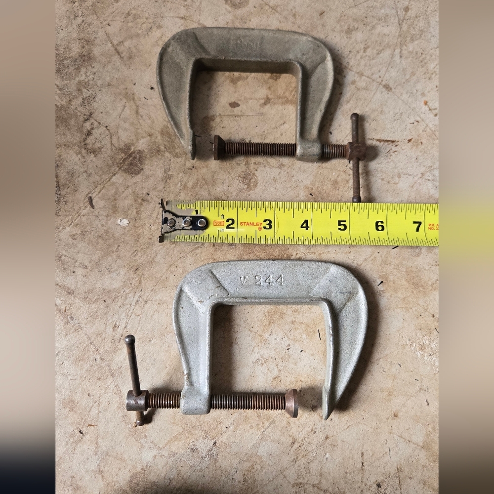 Pony 244 C Clamps Lot Of 2